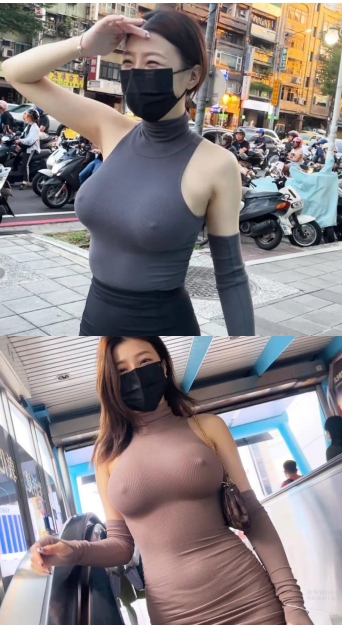 美女户外真空街拍